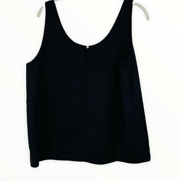J.Crew Mercantile Sateen Tank Top Black Medium - Picture 6 of 8